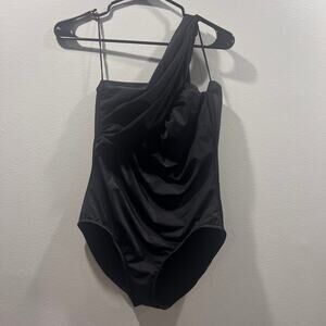 NWOT MagicSuit  Mirage Goddess One Shoulder Underwire Bra One Piece  Sz 8